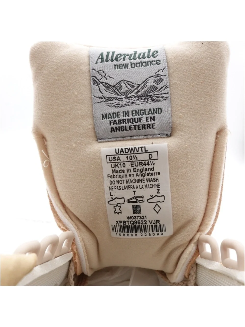 NEW Men's New Balance Allerdale Made In UK Vegetable Tanned Nubuck Sneakers